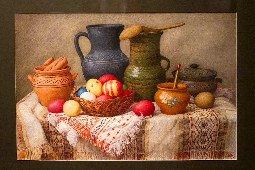 Sergei Andriyaka still lifes