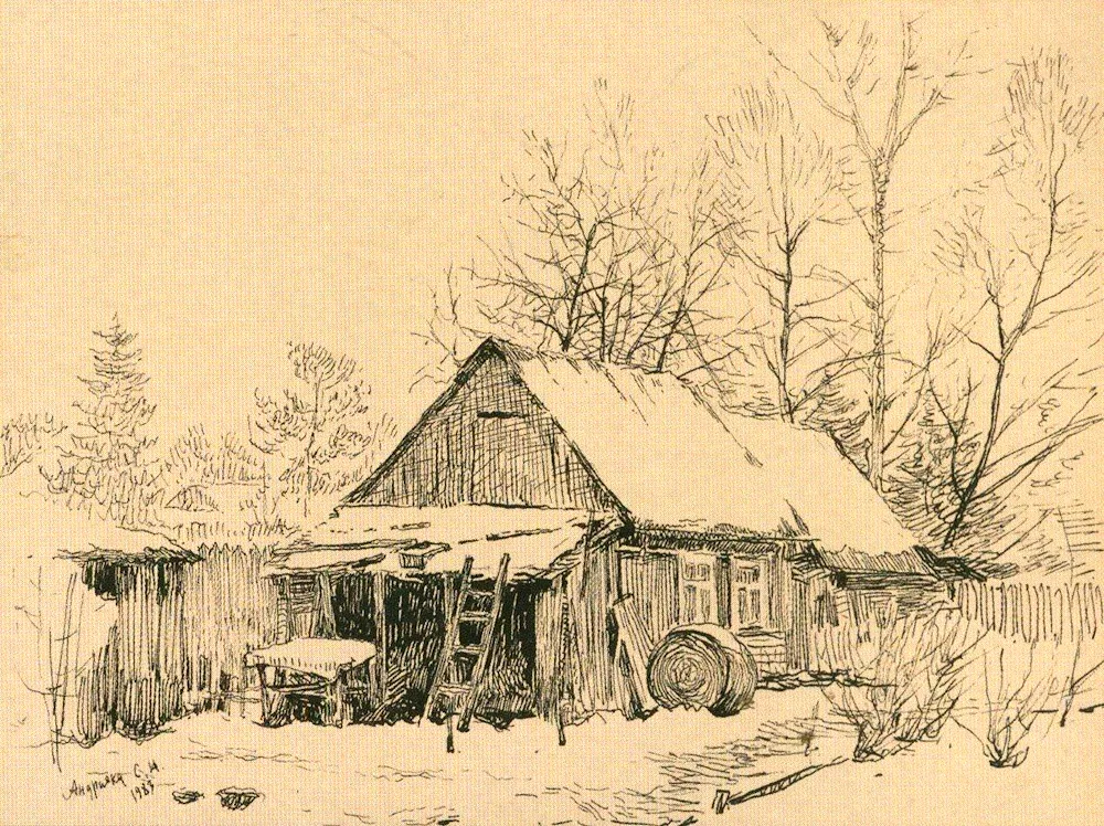 Sergei Andriyaka sketches