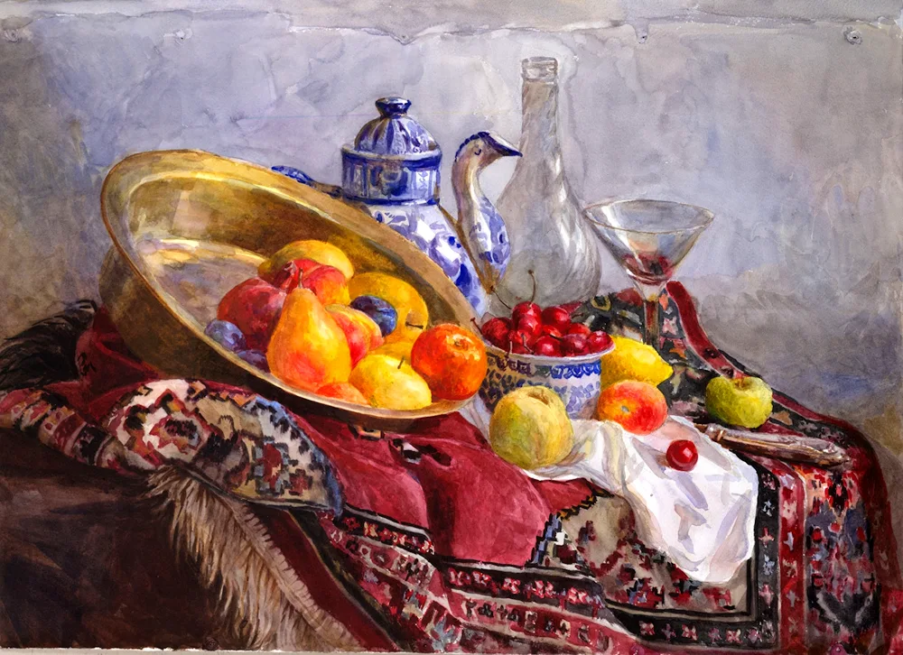 Sergei Andriyaka still lifes