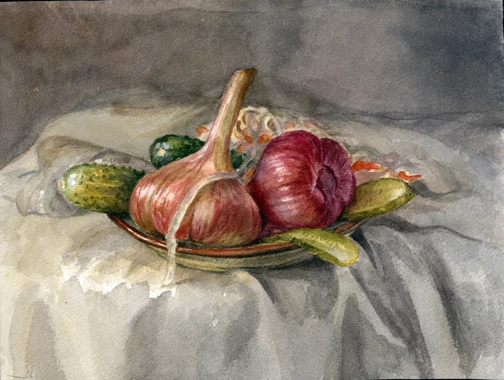 Sergei Andriyaka still lifes