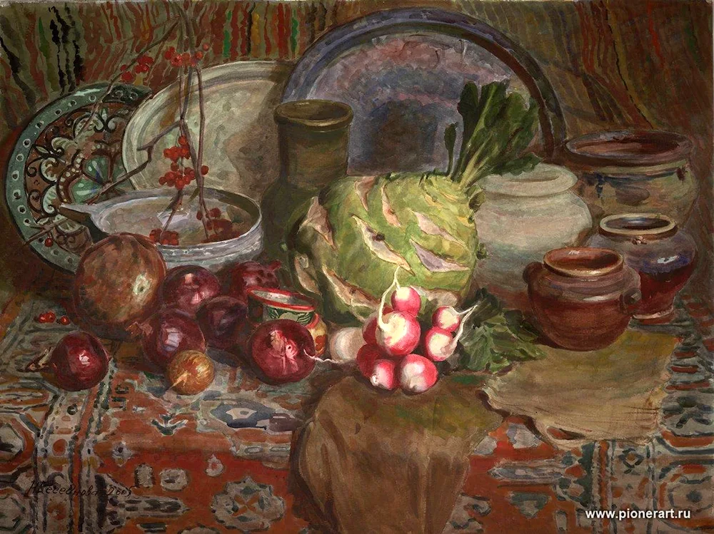 Sergei Andriyaka still lifes paintings