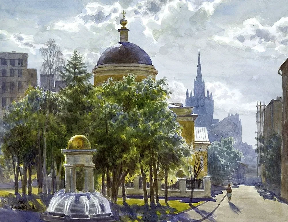 Sergey Andriyaka landscapes of Moscow