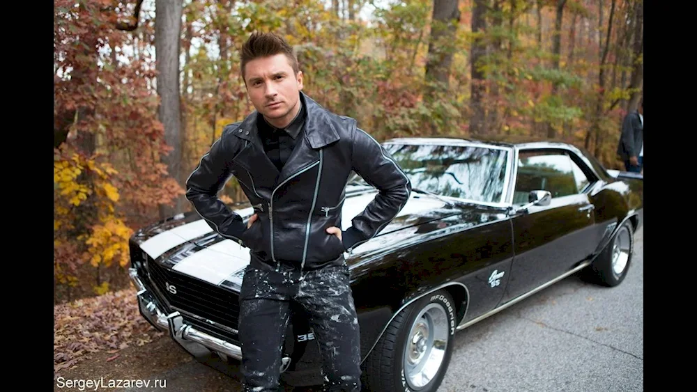 Sergei Lazarev in a kosukha