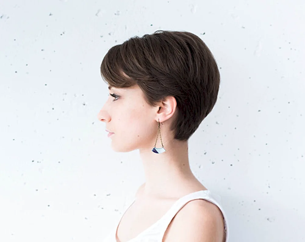 Earrings for girls with short haircut