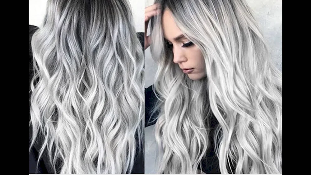 Cold balayage brown