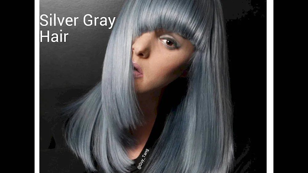 Grey hair colour