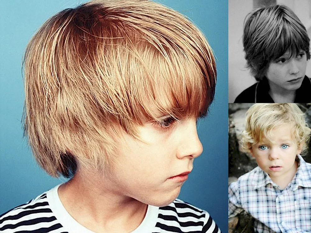 Sesson haircut for boy