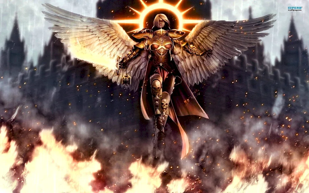 Sisters of Battle Warhammer 40000 Angel.