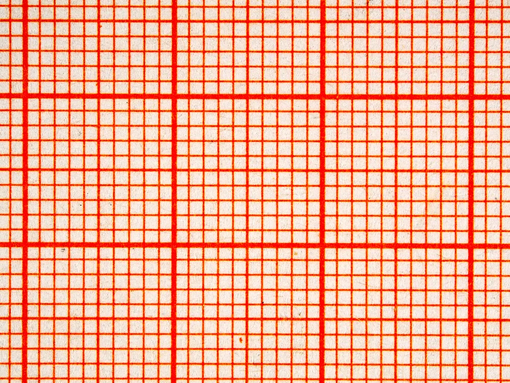 Millimetre grid a4