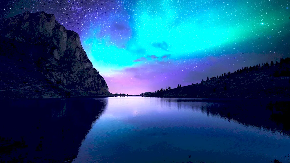 Northern Lights Lake