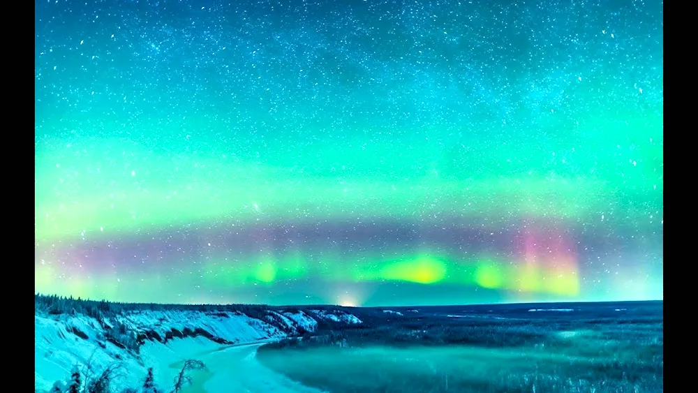 North Pole Northern Lights