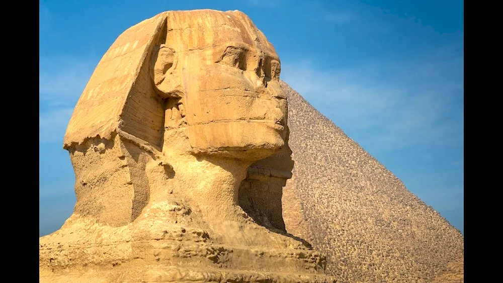 The Sphinx of ancient Egypt