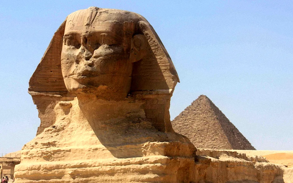 Sphinx pyramid in Egypt