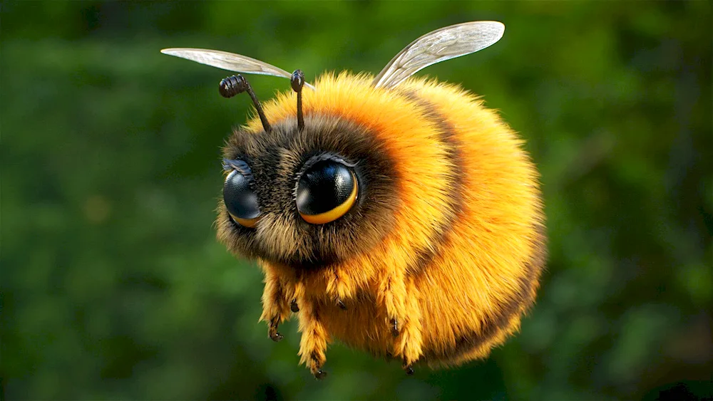 Saffron bumblebee