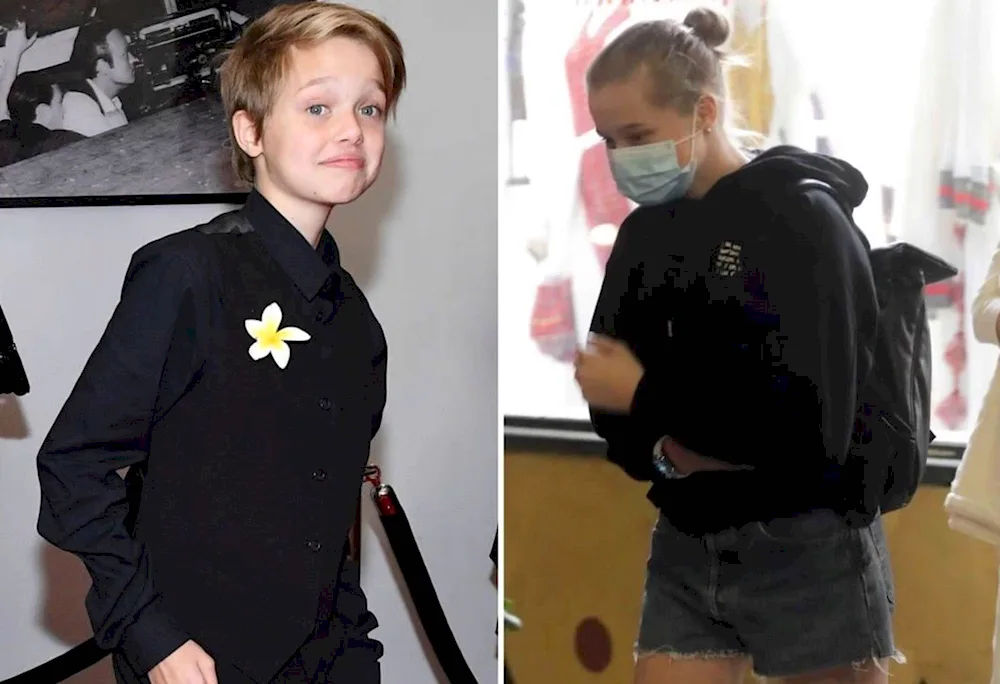 Angelina Jolie's daughter Shilo 2021