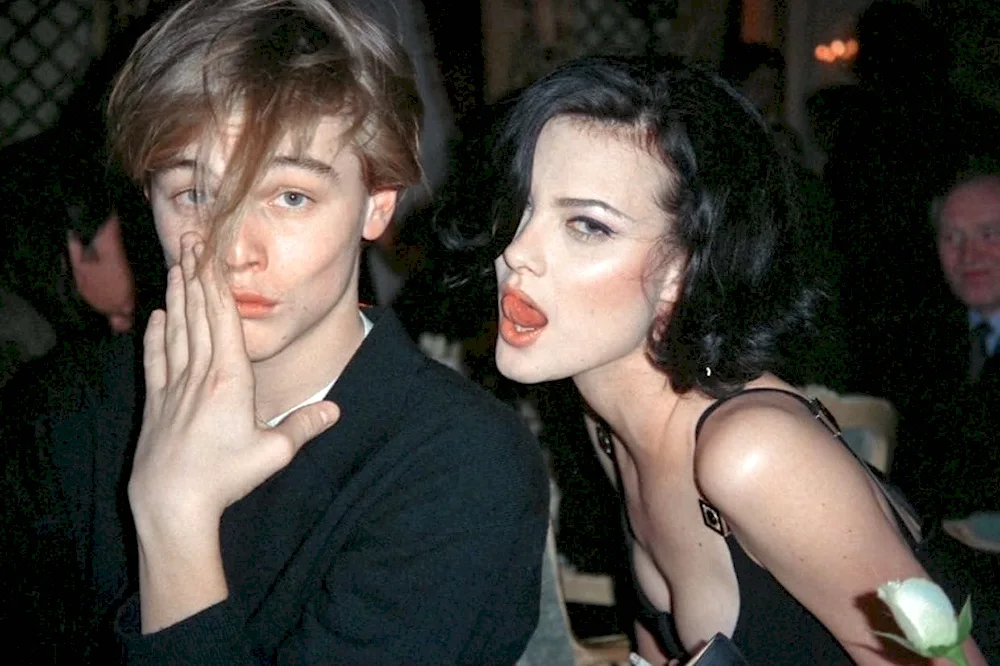 Camilla Morrone and Leonardo DiCaprio