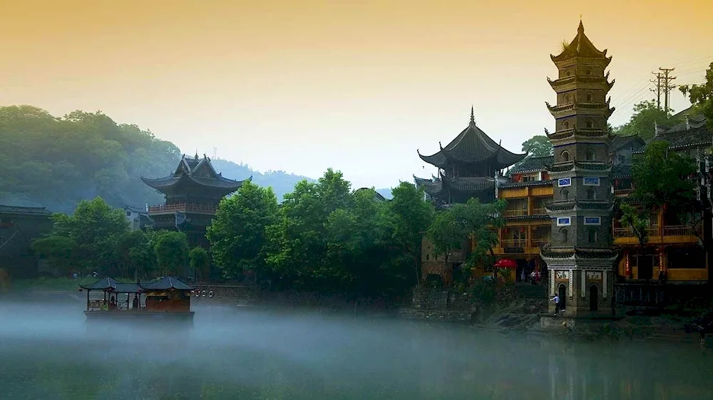 Shaolin temple landscape