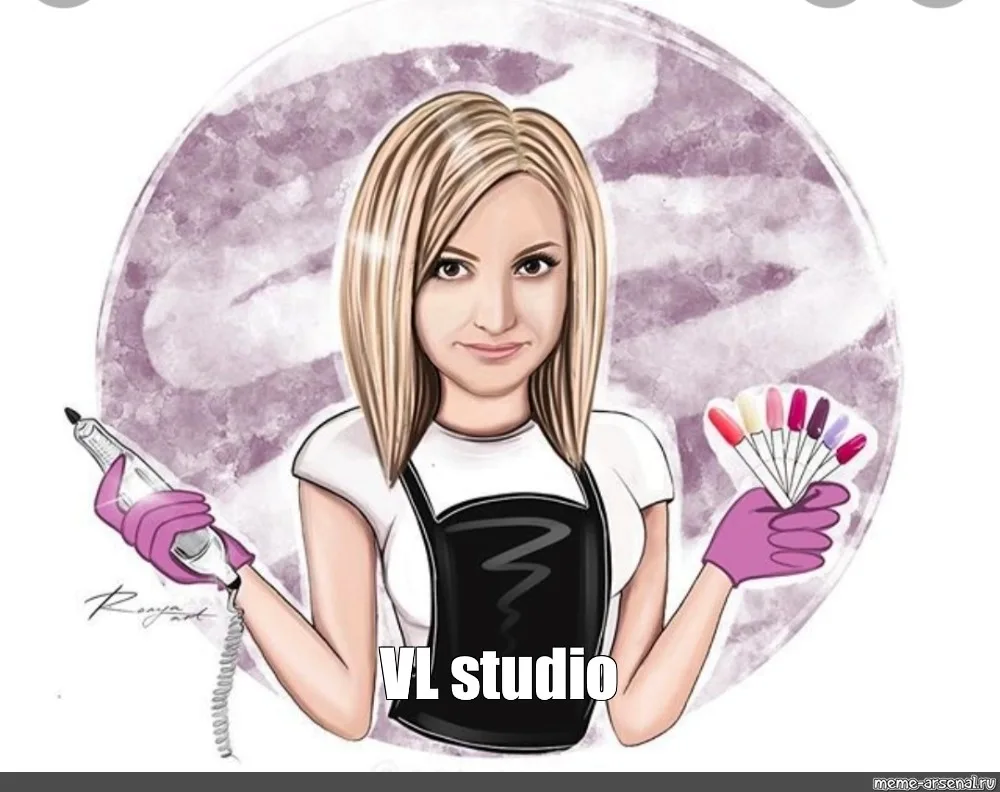 Cartoon master manicure