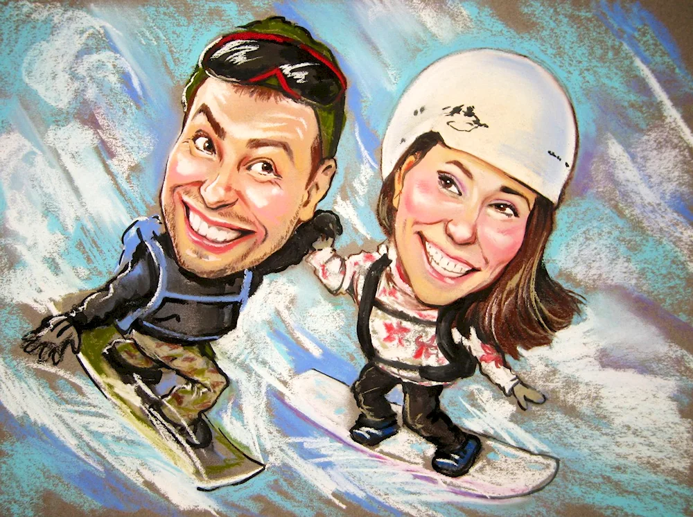 Lover's caricature