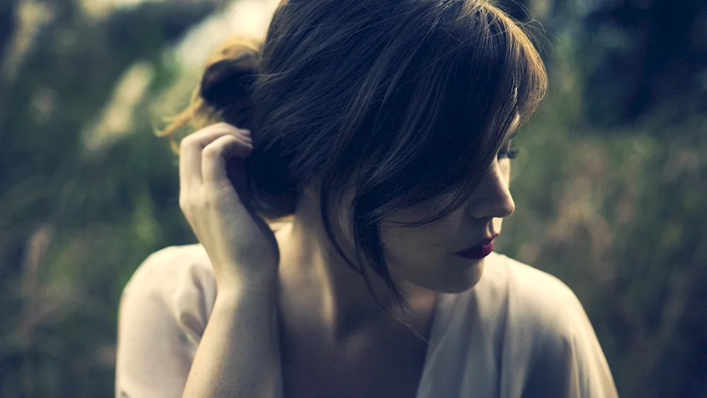 Short haired chick with short hair