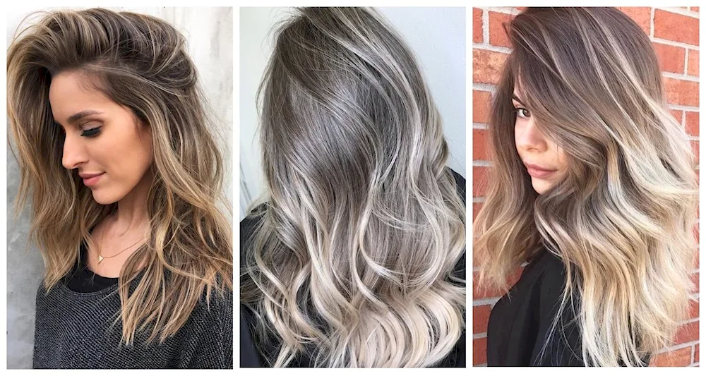 Long bob colouring