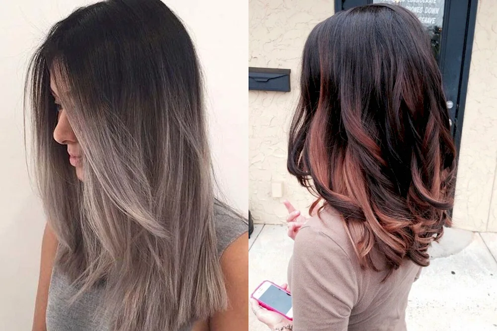 Cascade balayage