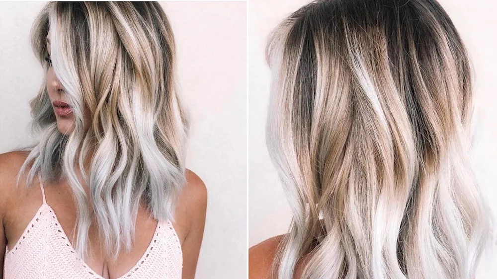 Shatush Blonde Hair Colouring