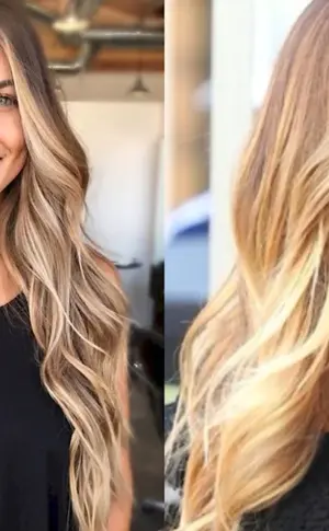 Wheat Blonde Shatush