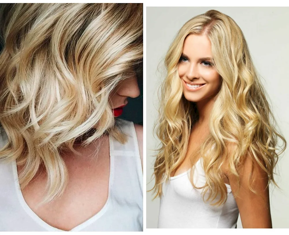Wheat Blonde Shatush