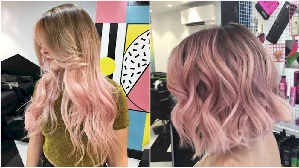 Patouche pink blonde