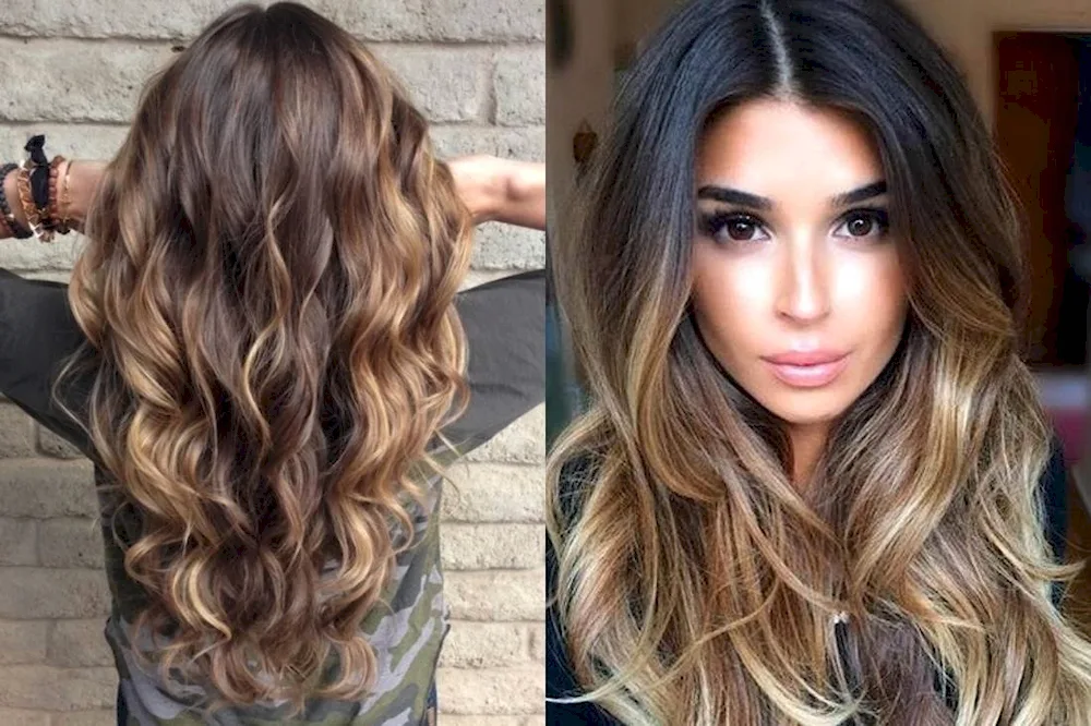 Ombré balayage Shatoosh