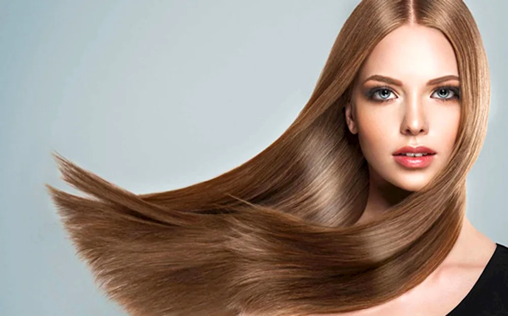 Keratin hair straightening