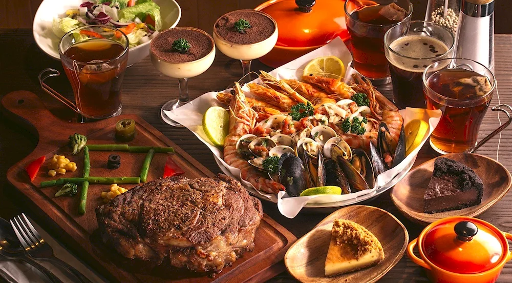 Gorgeous food table