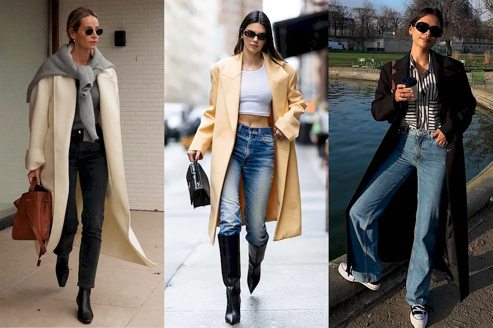 Fashion looks with jeans 2024 Spring