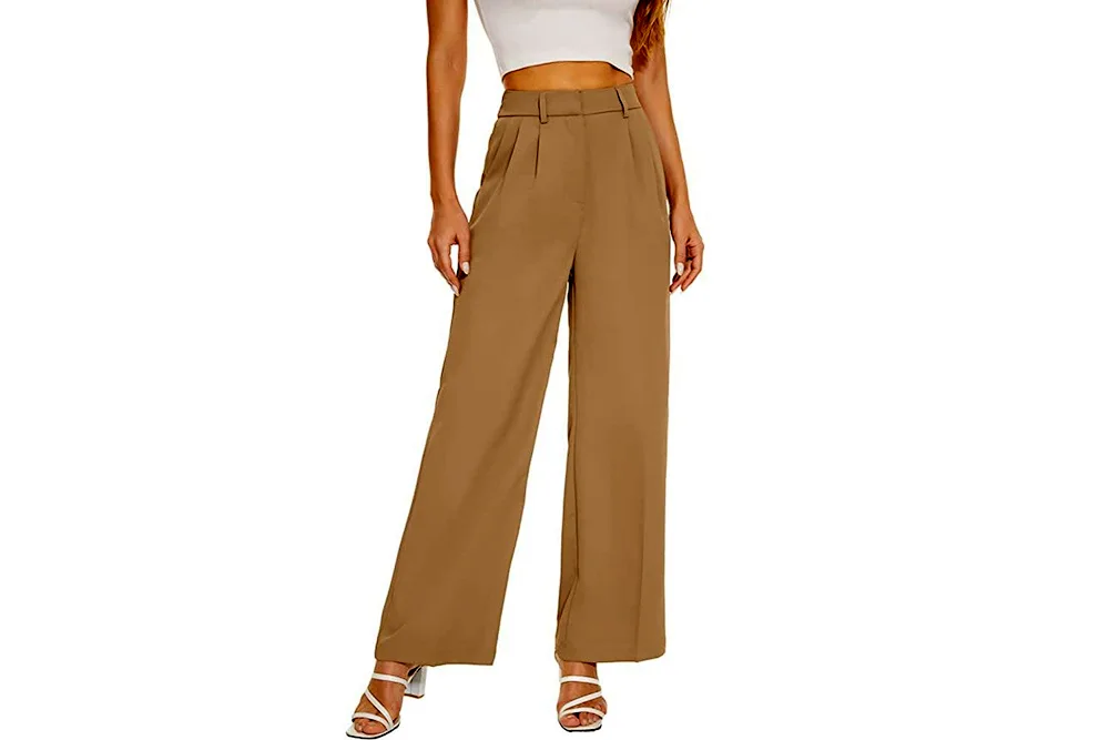 Sheer linen trousers