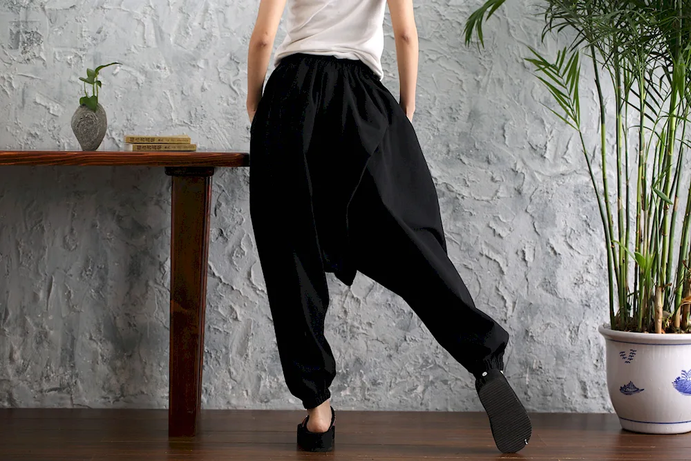 Wide trousers