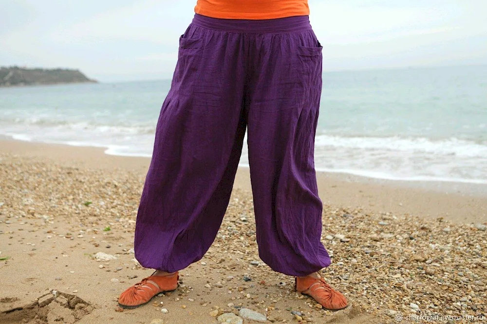 Women's wide leg trousers