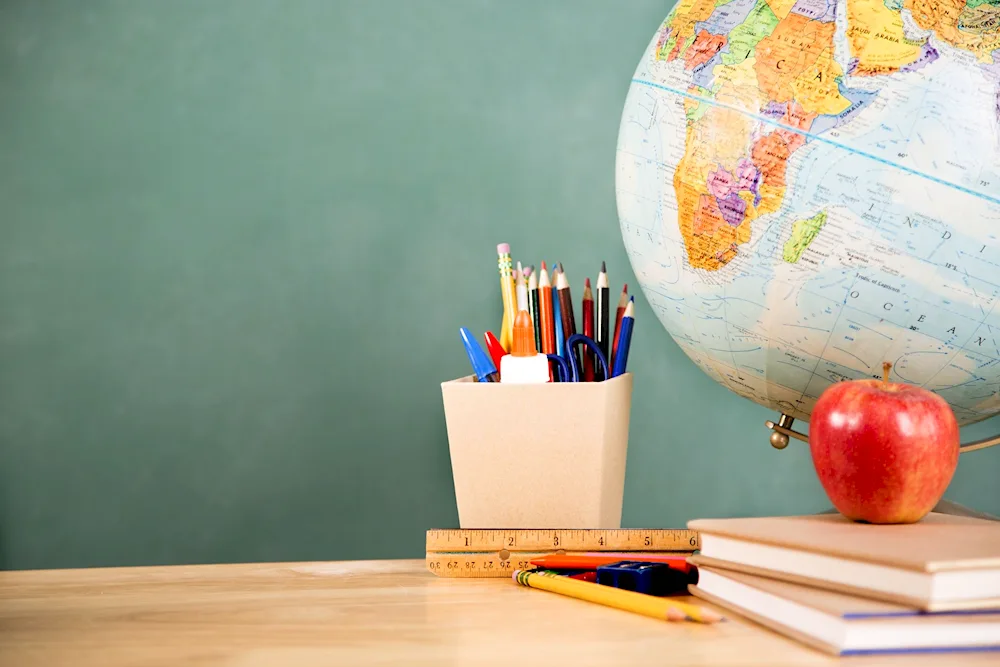 School background for presentation