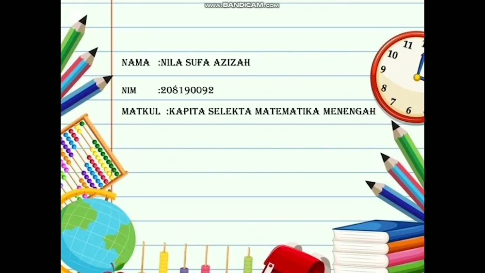 School background for presentation