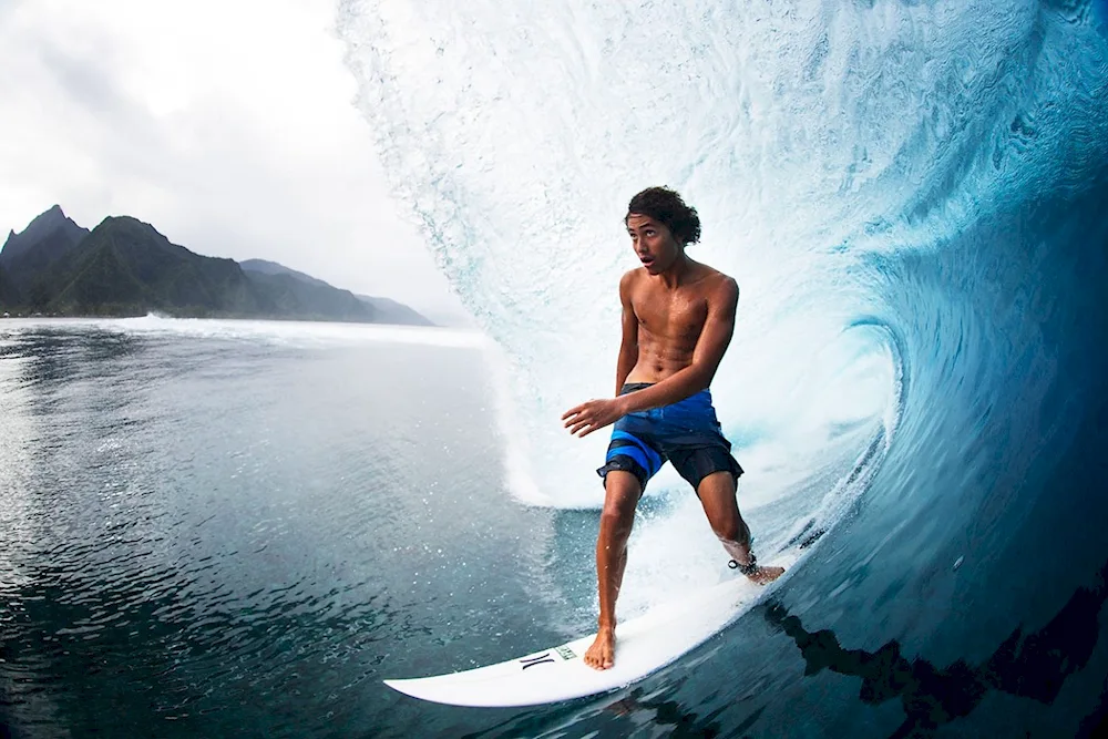 Surfer haircut
