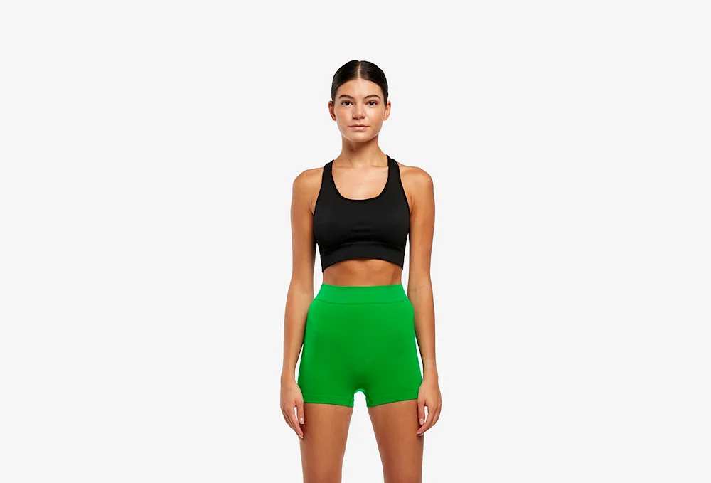 Sporty green shorts