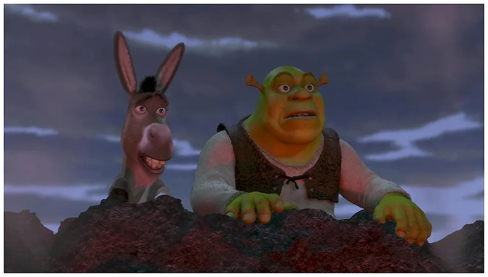 Shrek cartoon 2001
