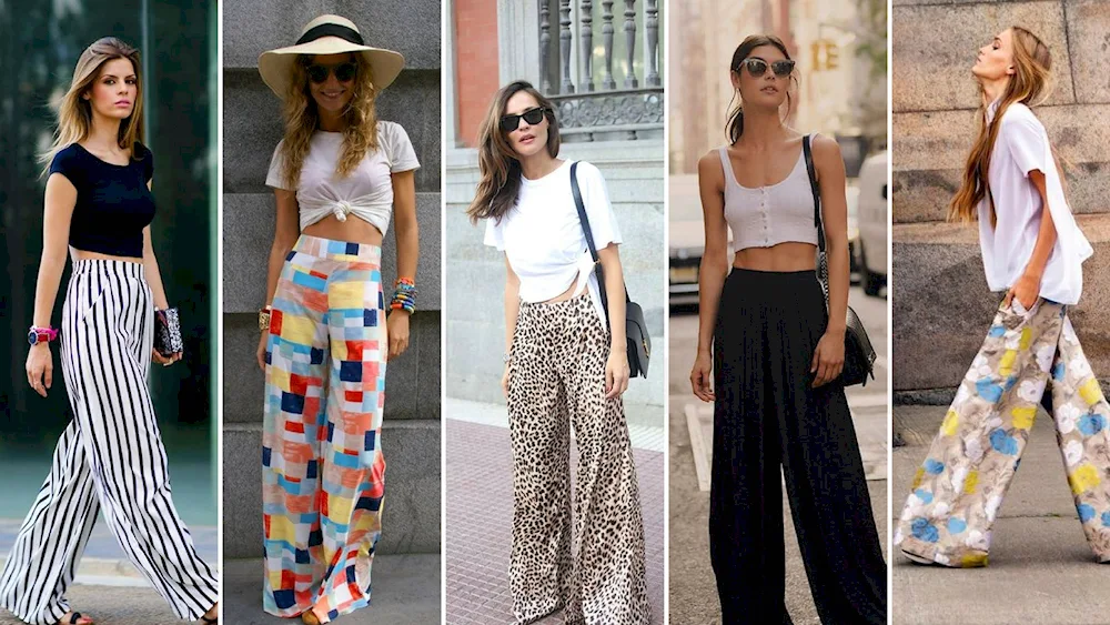 Palazzo trousers