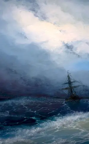 Storm 1854 Aivazovsky