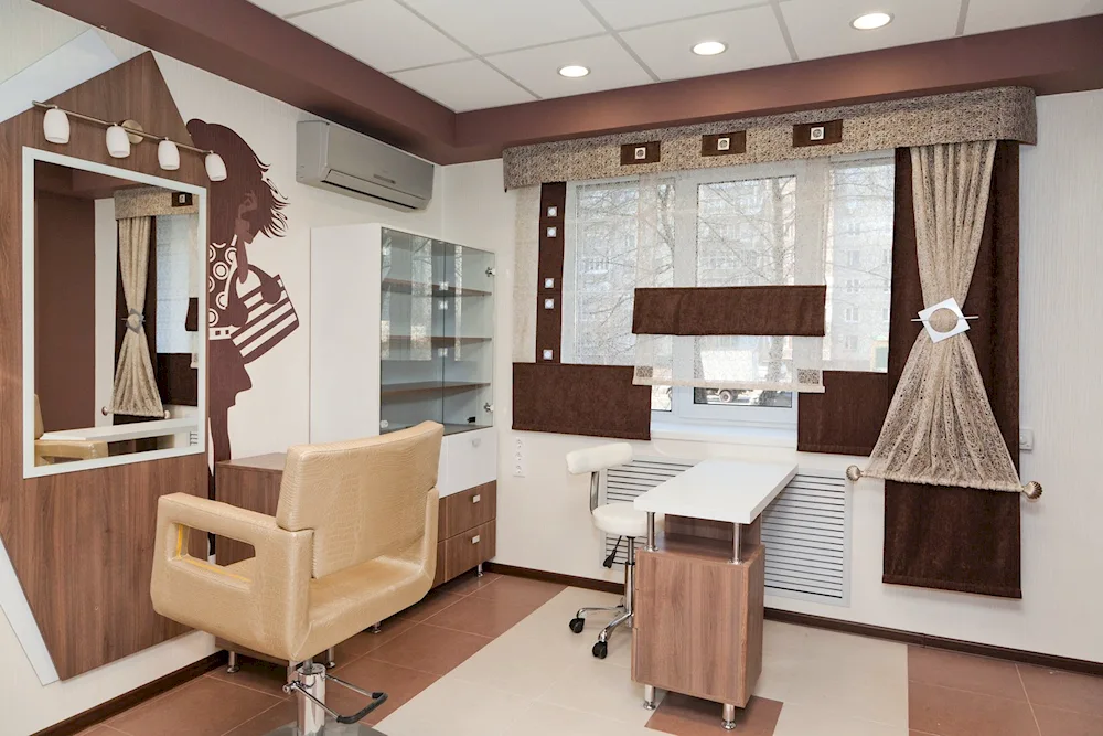 Barbershop curtains