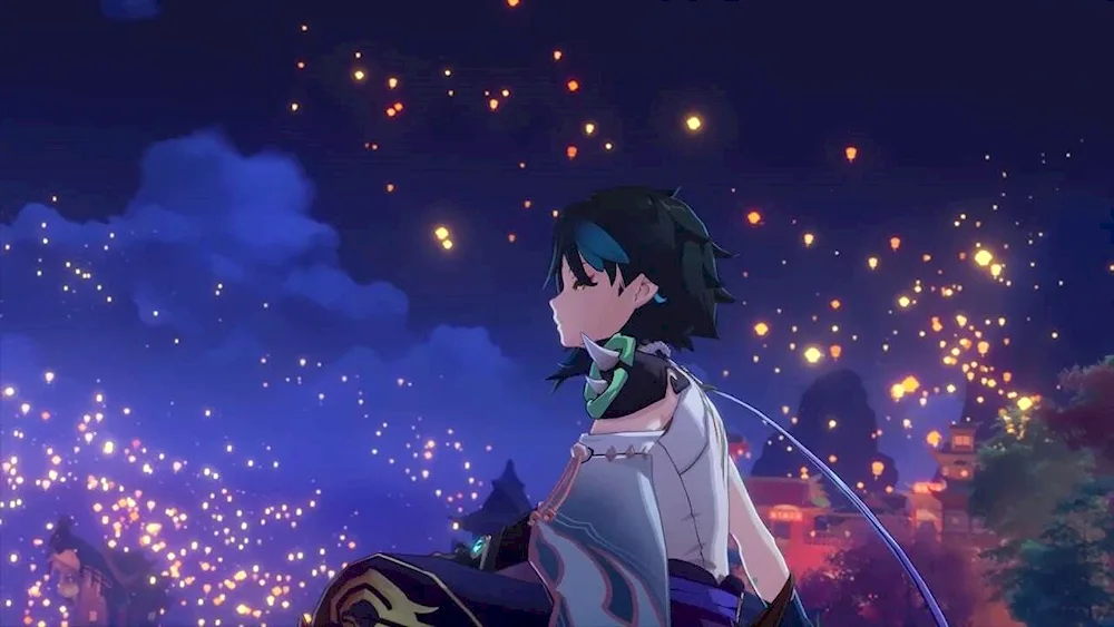 Xiao Genshin art