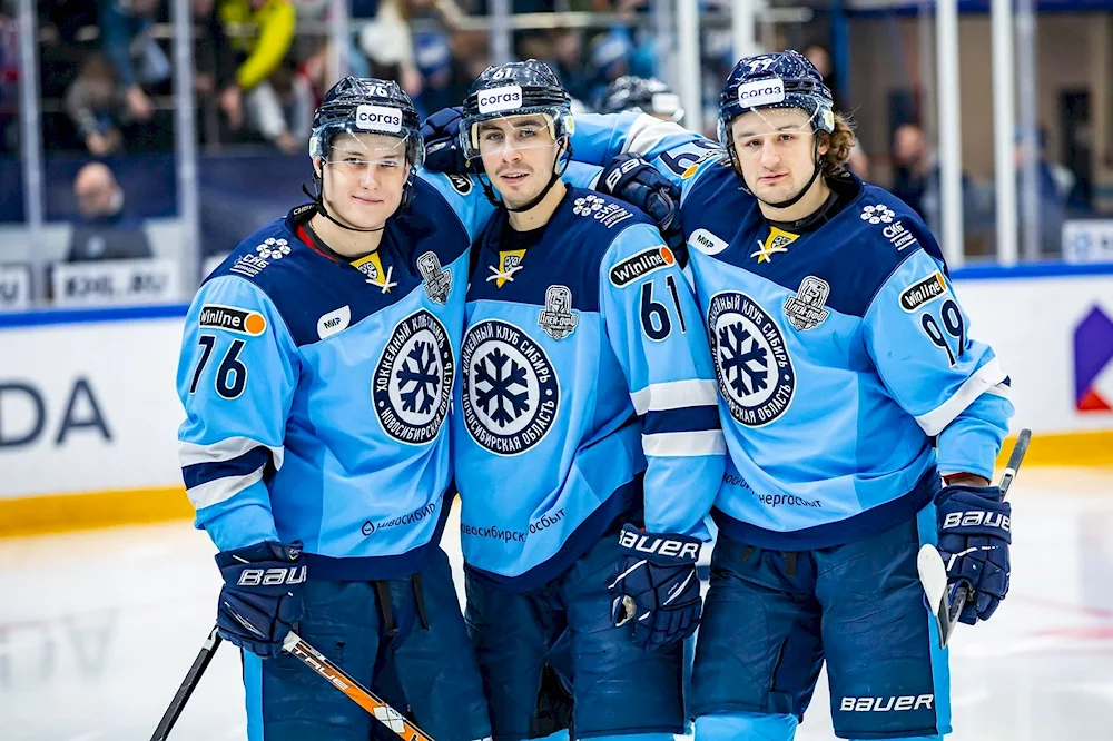 Mascot of hockey club Sibir