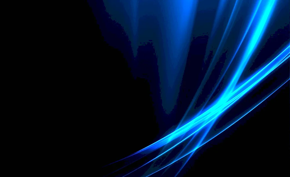 Blue desktop screensaver