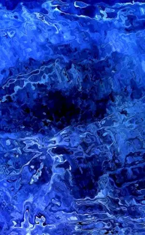 Blue abstract