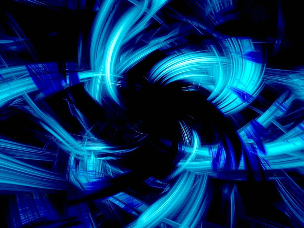 Blue abstraction